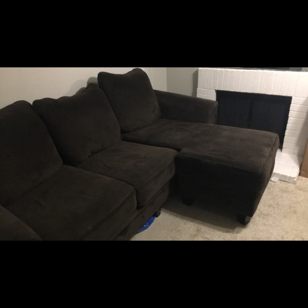 Brown couch
